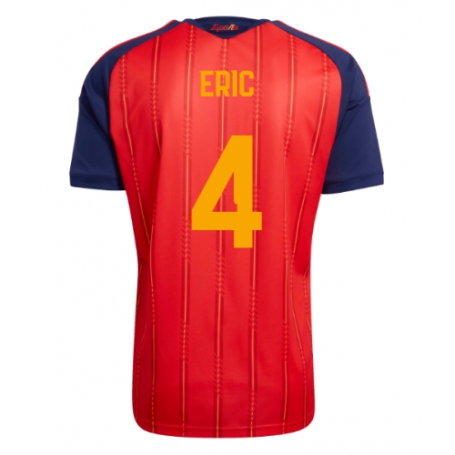 Billige Fotballdrakt Spania Eric Garcia #4 Replika Hjemmedrakt VM 2026 Kortermet Billige Fotballdrakt Spania Eric Garcia #4 Replika Hjemmedrakt VM 2026 Kortermet